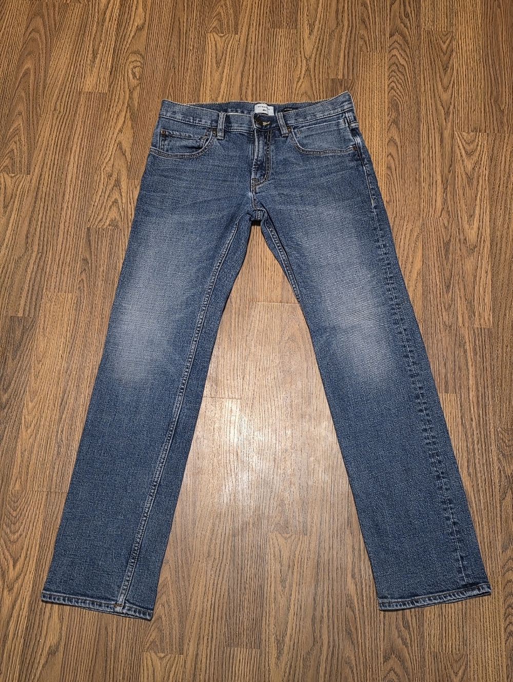 Vintage Quiksilver Womens Y2K Straight Jeans Medium Wash Size 29 Strertwear F54